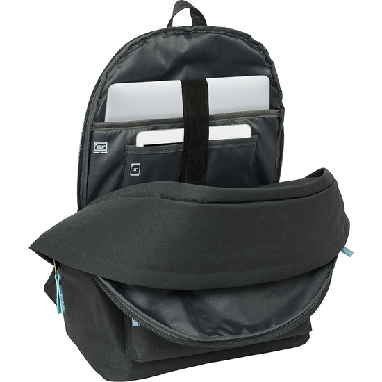 MOCHILA DOBLE PARA PORTATIL 15,6"+USB EL PULPO "GRAFITO" image 4