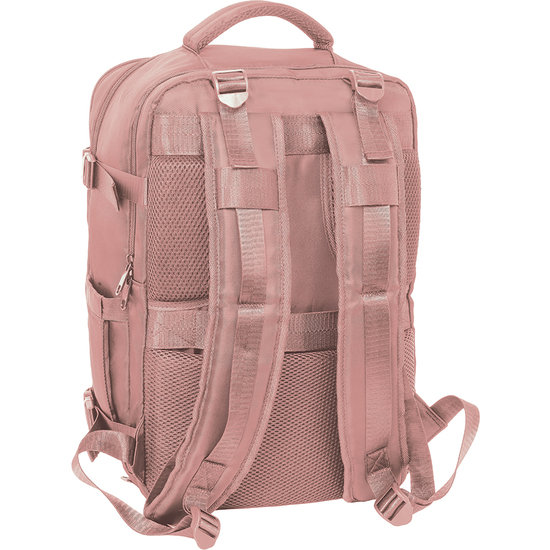 MOCHILA VIAJE CABINA PORTATIL 15,6 SAFTA "ROSA" image 1