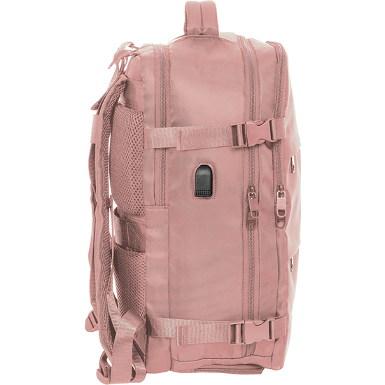 MOCHILA VIAJE CABINA PORTATIL 15,6 SAFTA "ROSA" image 2