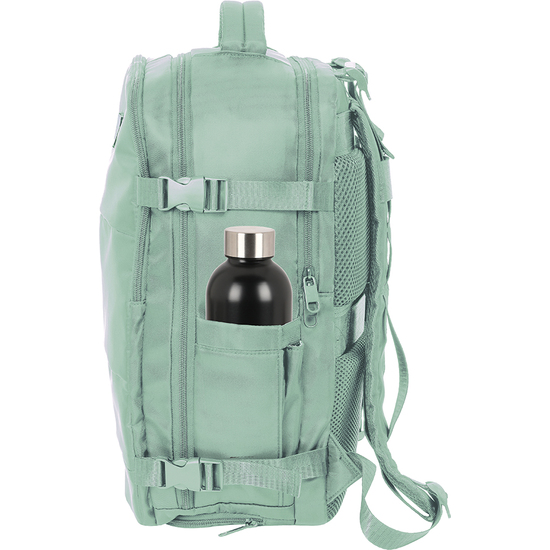 MOCHILA VIAJE CABINA PORTATIL 15,6 SAFTA "VERDE PASTEL" image 3