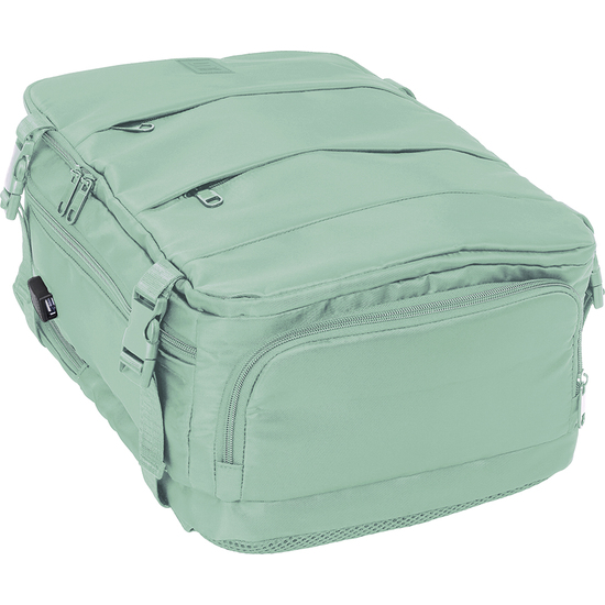 MOCHILA VIAJE CABINA PORTATIL 15,6 SAFTA "VERDE PASTEL" image 7