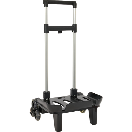 CARRO PORTAMOCHILAS PLEGAB. TRIPLE RUEDA TROLLEY NEGRO image 0