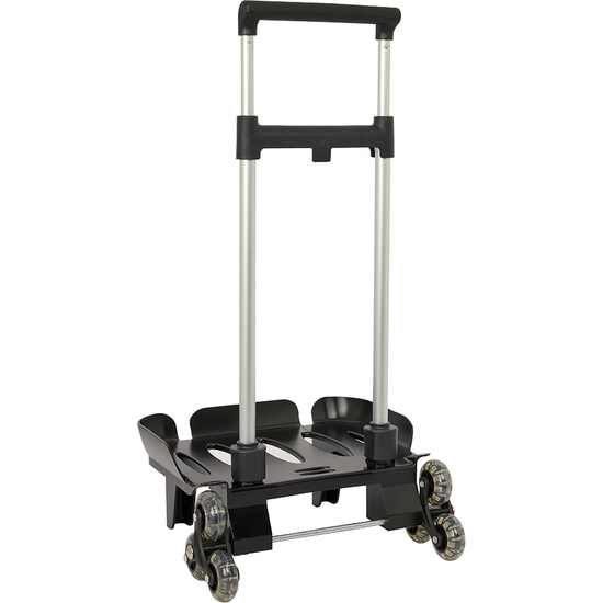 CARRO PORTAMOCHILAS PLEGAB. TRIPLE RUEDA TROLLEY NEGRO image 1