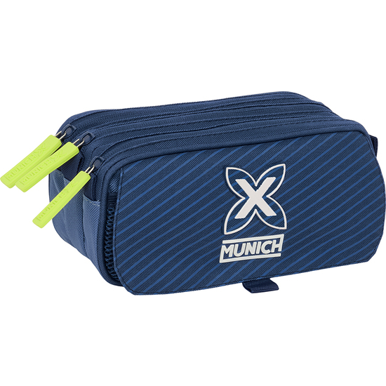 PORTATODO TRIPLE BIG MUNICH "BLUE INDIGO" image 0