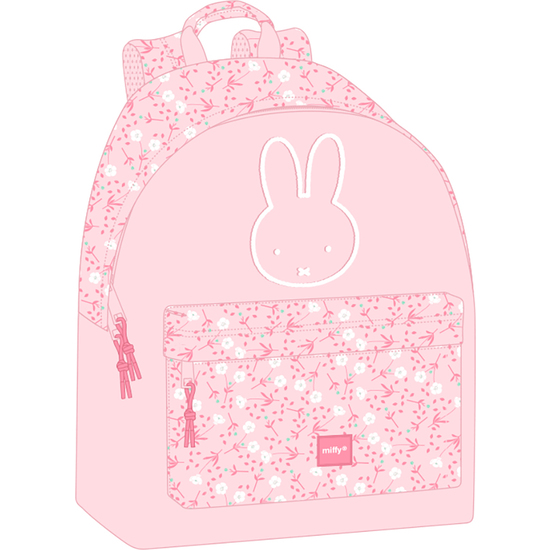 MOCHILA PARA PORTATIL 14,1" MIFFY "FLORES" image 0