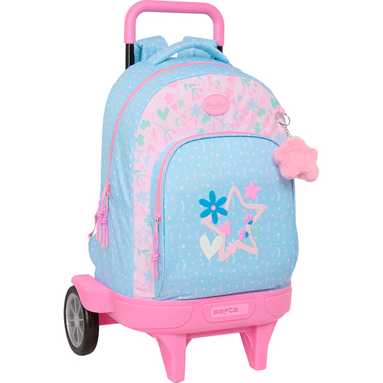 MOCHILA GDE. C/RUEDAS COMPACT EVOL. EXT. BLACKFIT8 "SMILE" image 0