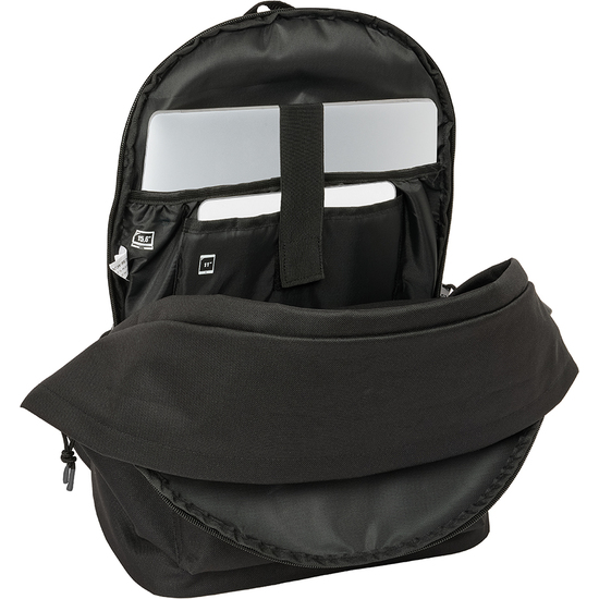 MOCHILA DOBLE PARA PORTATIL 15,6"+USB ATCO. DE MADRID TEEN BLACK image 4