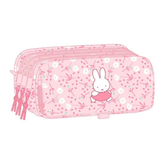 PORTATODO TRIPLE BIG MIFFY "FLORES" image 0