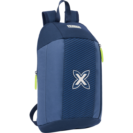 MINI MOCHILA CREMALLERA VERTICAL MUNICH "BLUE INDIGO" image 0