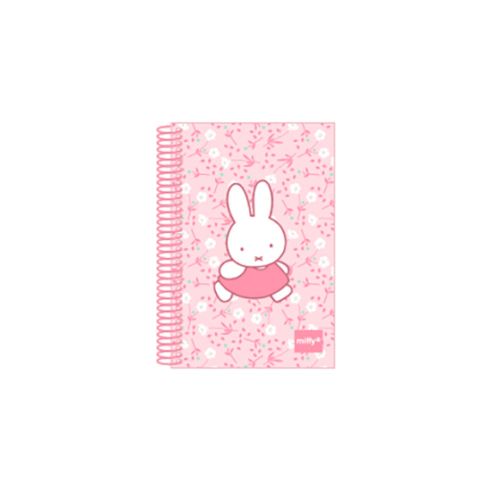 BLOC DE NOTAS FRONTAL SQUISHY MIFFY "FLORES" image 0