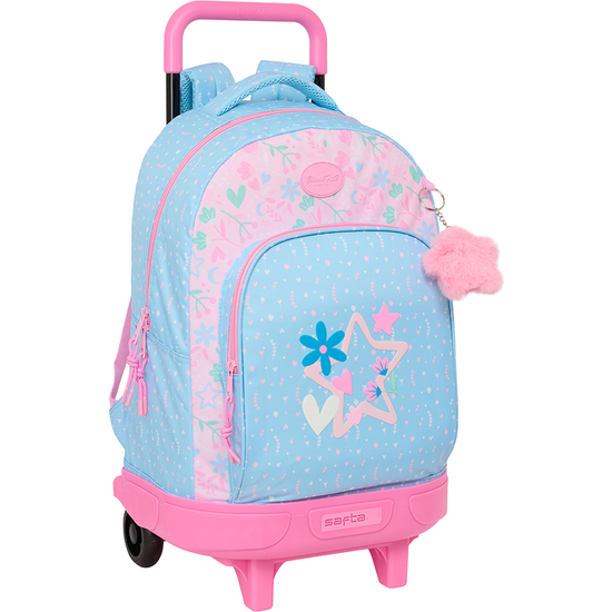 MOCHILA GDE. C/RUEDAS COMPACT EXTRAIBLE BLACKFIT8 "SMILE" image 0