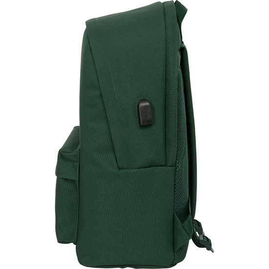 MOCHILA DOBLE PARA PORTATIL 15,6"+USB EL GANSO BASICS "GREEN" image 2