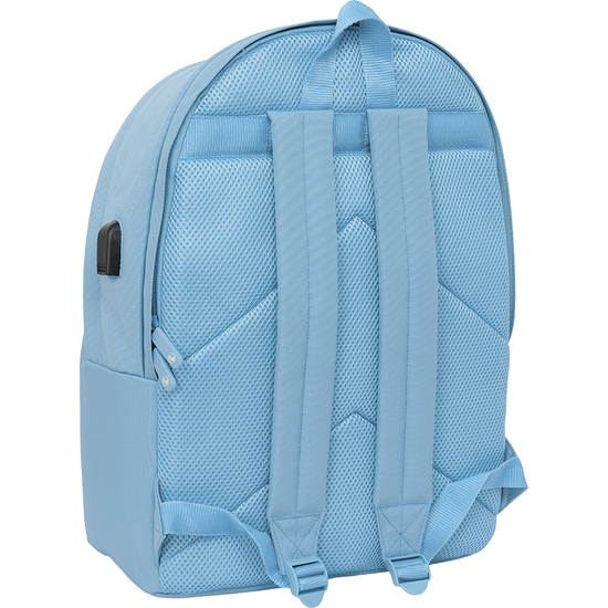 MOCHILA DOBLE PARA PORTATIL 15,6"+USB EL GANSO BASICS "CERULEAN" image 1