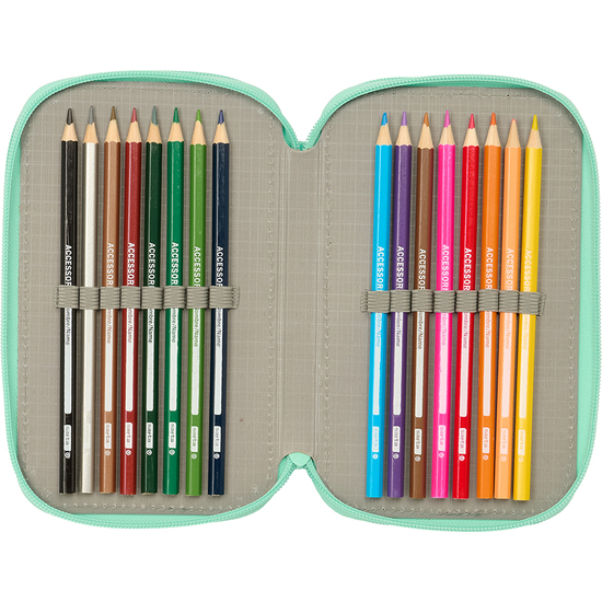 PLUMIER TRIPLE 37 PCS SAFTA "CUORE" image 4