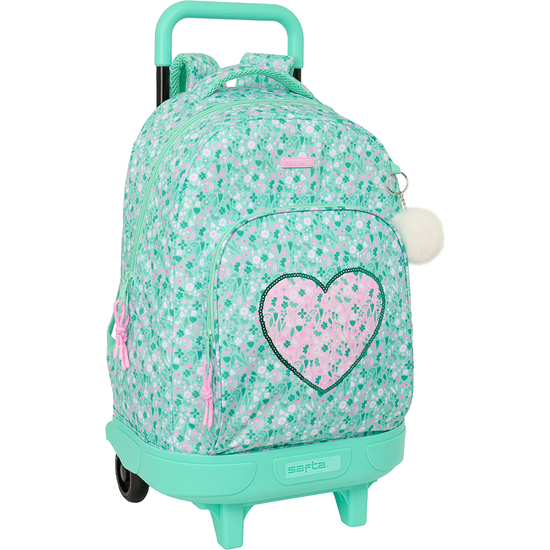 MOCHILA GDE. C/RUEDAS COMPACT EXTRAIBLE SAFTA "CUORE" image 0
