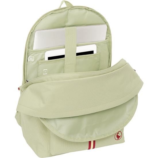 MOCHILA DOBLE PARA PORTATIL 15,6"+USB EL GANSO BASICS "BEIGE" image 4