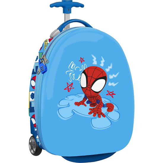 TROLLEY INFANTIL 16" SPIDEY "RESCUE" image 0