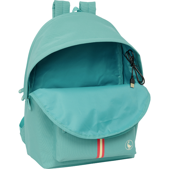 MOCHILA DOBLE PARA PORTATIL 15,6"+USB EL GANSO BASICS "AQUARELLE" image 3