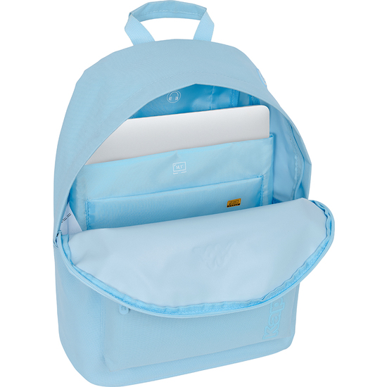 MOCHILA PARA PORTATIL 14,1" KAPPA BASICS "CELESTE" image 3