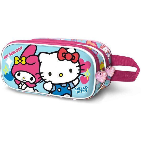 PORTATODO 3D FRIENDSHIP HELLO KITTY DOBLE image 0