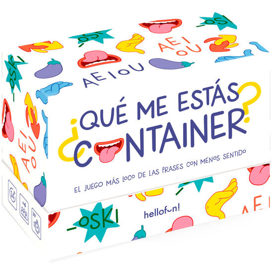 JUEGO Â¿QUE ME ESTAS CONTAINER? ESPAÃ±OL image 0