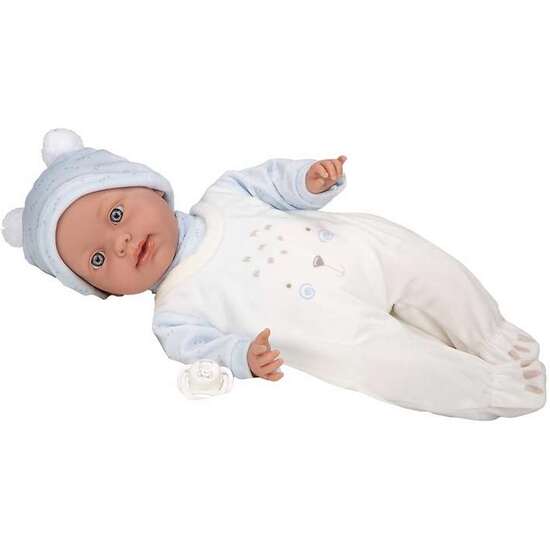 MUÑECA ELEGANCE 42 CM ROY AZUL C/MECANISMO LLORO TRY ME image 0