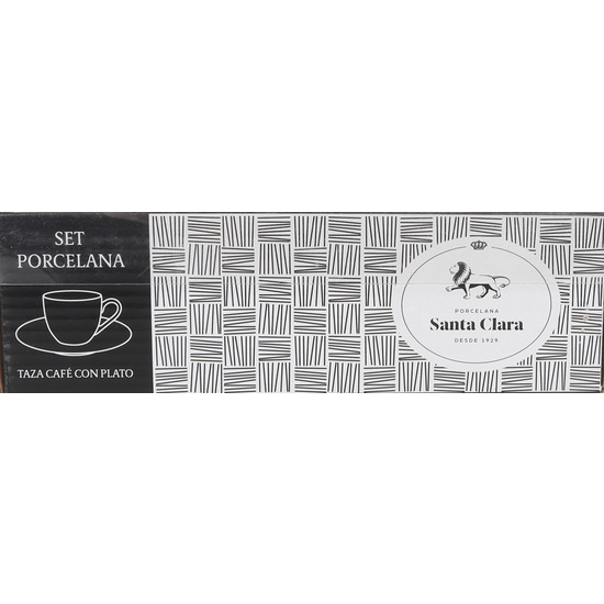 SET 2 TAZAS EXPRESSO 90CC C/PLATOTU image 0