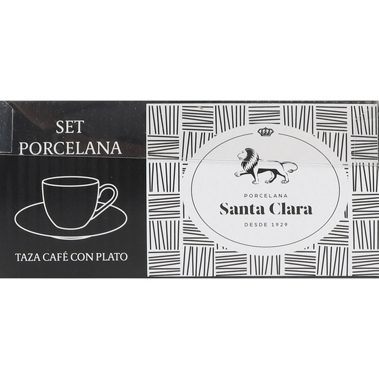 SET 2 TAZAS EXPRESSO 90CC C/PLATOTU image 1