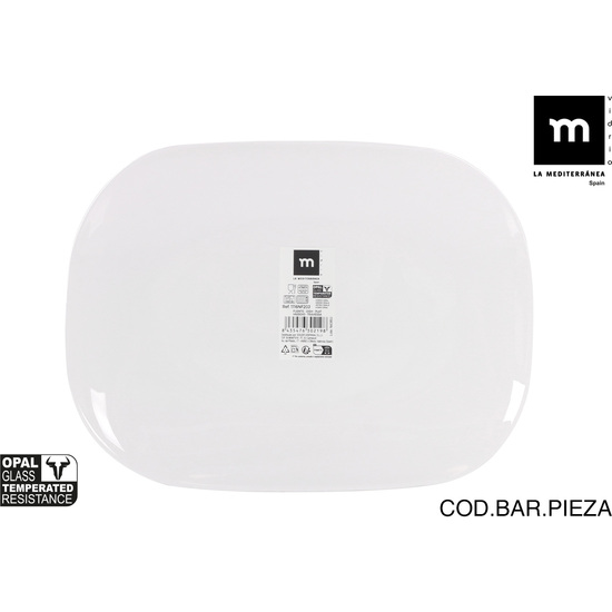 FUENTE RECT.35.5CM OPAL PALAOS MD image 0