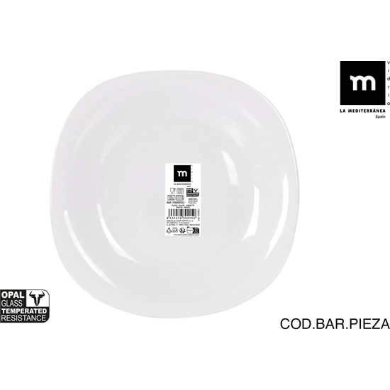 PLATO LLANO 28CM OPAL PALAOS MD image 0