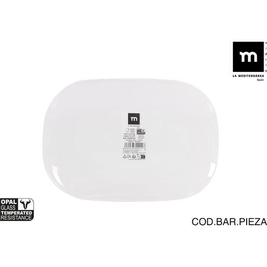 BANDEJA RECT.23CM OPAL PALAOS MD image 0