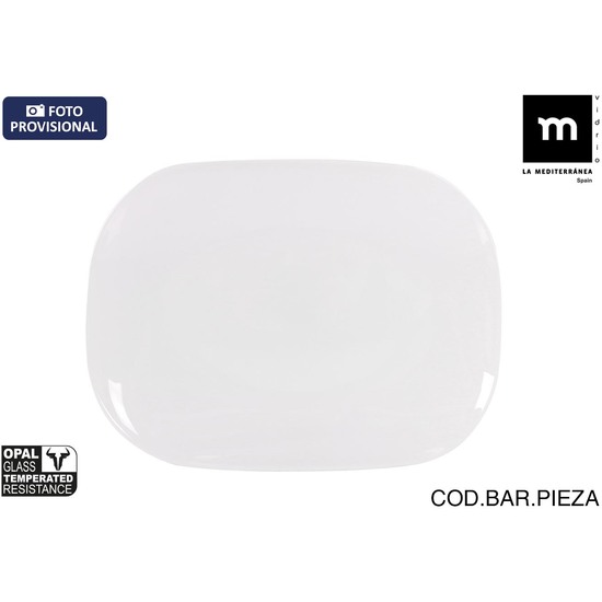 FUENTE RECT.30.5CM OPAL PALAOS MD image 0