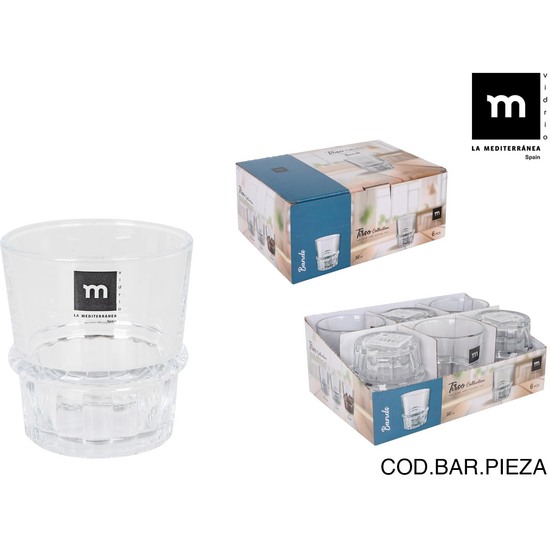 VASO 320ML TIRSO BANDS MD image 0