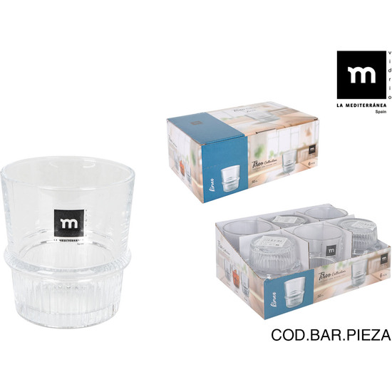 VASO 320ML TIRSO LINES MD image 0