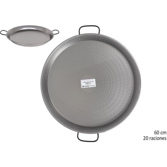 PAELLERA PULIDA 60 CM 20 RACIONES image 0