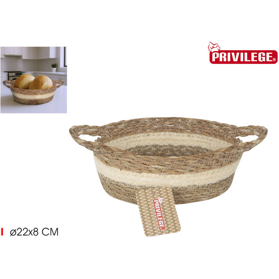 CESTA CONICA MIMBRE RED. C/ASA22X8CM P image 0