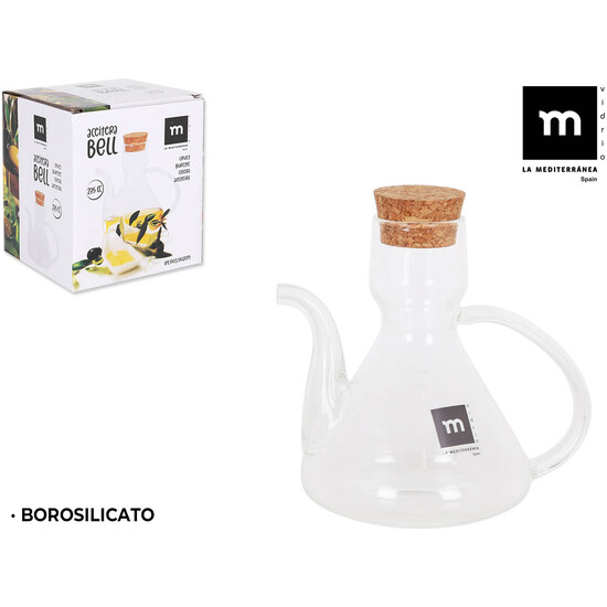 ACEITERA BOROSILICATO C/TAPON 275CC BELL image 0
