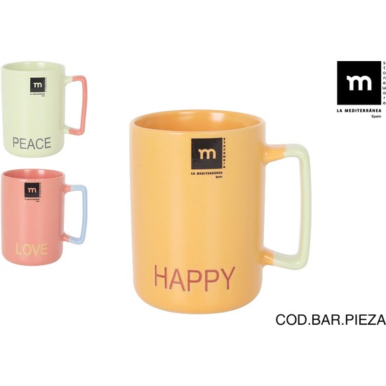 MUG JUMBO 380CC LOVE&PEACE MD image 0