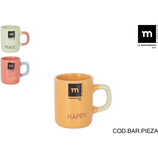TAZA CAFE EXPRESO 90CC “LOVE&PEACE MD image 0
