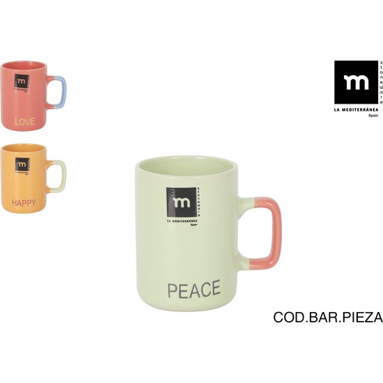 TAZA CAFE CORTADO 180CC “LOVE&PEACE MD image 0