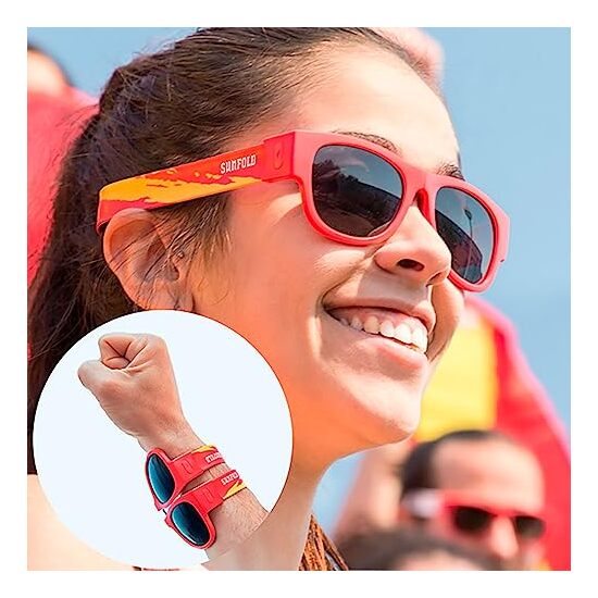 GAFAS DE SOL ENROLLABLES SUNFOLD SPAIN RED image 3