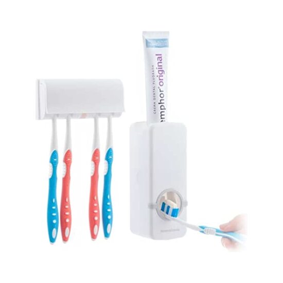 -252- DISPENSADOR DE PASTA DENTAL CON SOPORTE PARA image 0