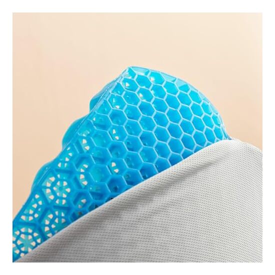 -90- COJIN LUMBAR DE GEL CON FUNDA EXTRAIBLE GLUSH image 3