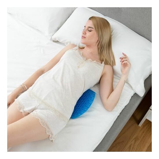 -90- COJIN LUMBAR DE GEL CON FUNDA EXTRAIBLE GLUSH image 6