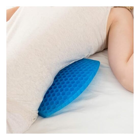 -90- COJIN LUMBAR DE GEL CON FUNDA EXTRAIBLE GLUSH image 7