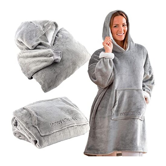 -70- BATAMANTA SUDADERA OVERSIZED CON FORRO POLAR image 0