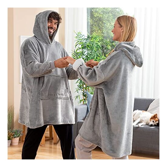 -70- BATAMANTA SUDADERA OVERSIZED CON FORRO POLAR image 3