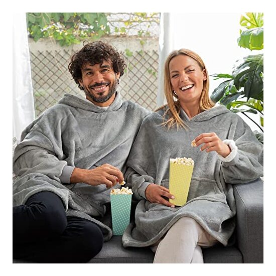 -70- BATAMANTA SUDADERA OVERSIZED CON FORRO POLAR image 4