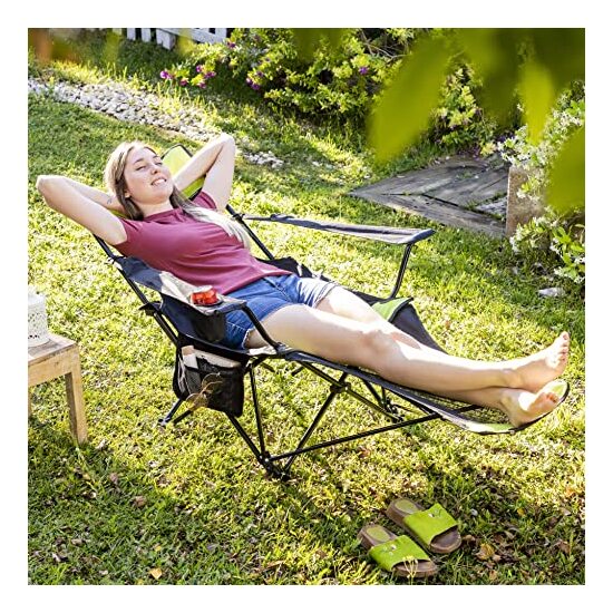 -39- SILLA TUMBONA PLEGABLE DE CAMPING KAMPFORT IN image 3
