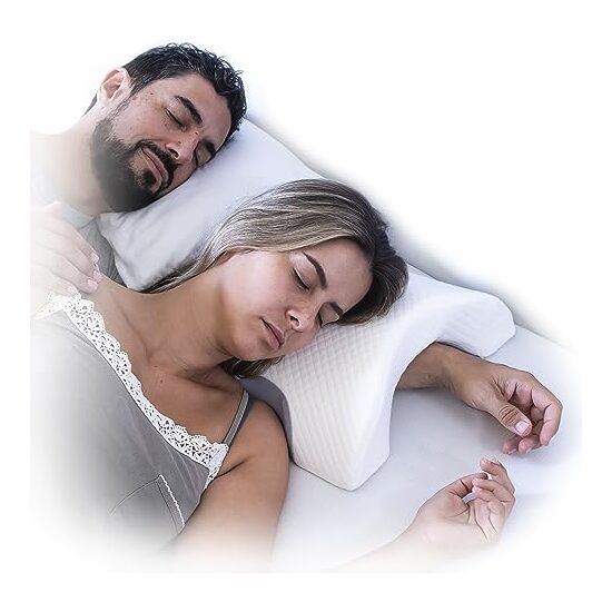 -64- ALMOHADA VISCOELASTICA CERVICAL PARA PAREJAS image 3